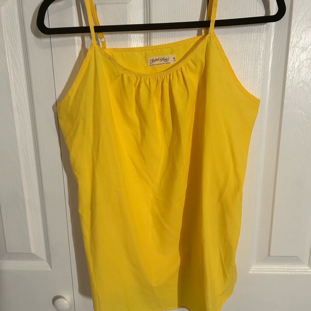 Faded Glory Sunny Yellow Top